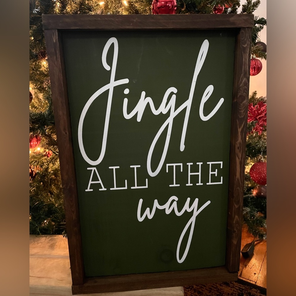 Christmas Sign (Handmade)